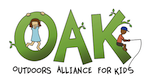 Outdoor Kids Alliance logo with children playing outdoors