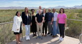 Nevada Outdoor Education Advisory Group and partners meet at Clark County Wetlands Park in Las Vegas